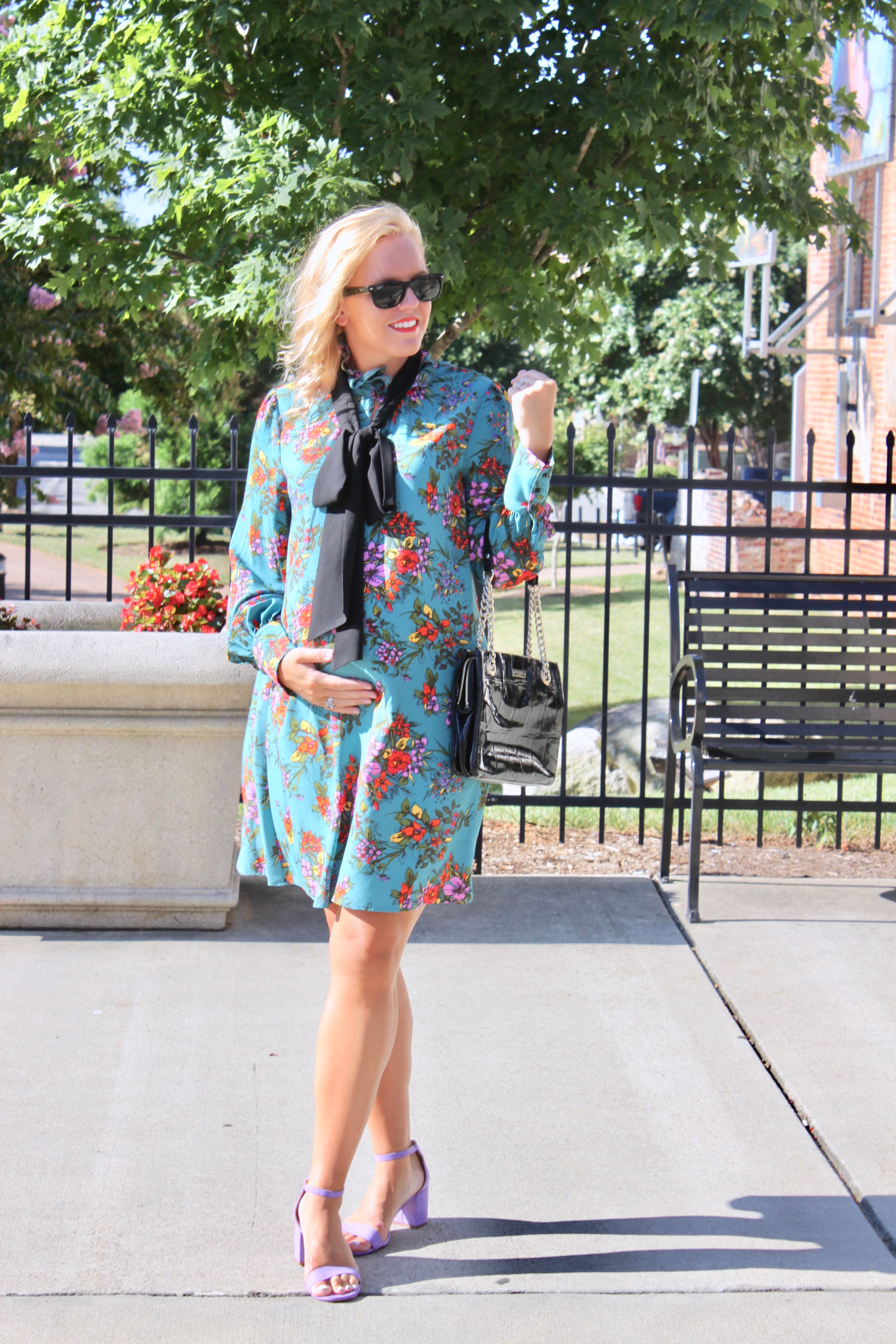 Colorful Floral Dress - Reese's Hardwear