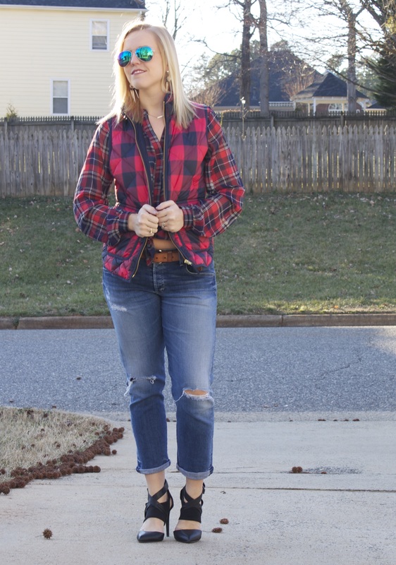 Buffalo Plaid Fall Style - Reese's Hardwear