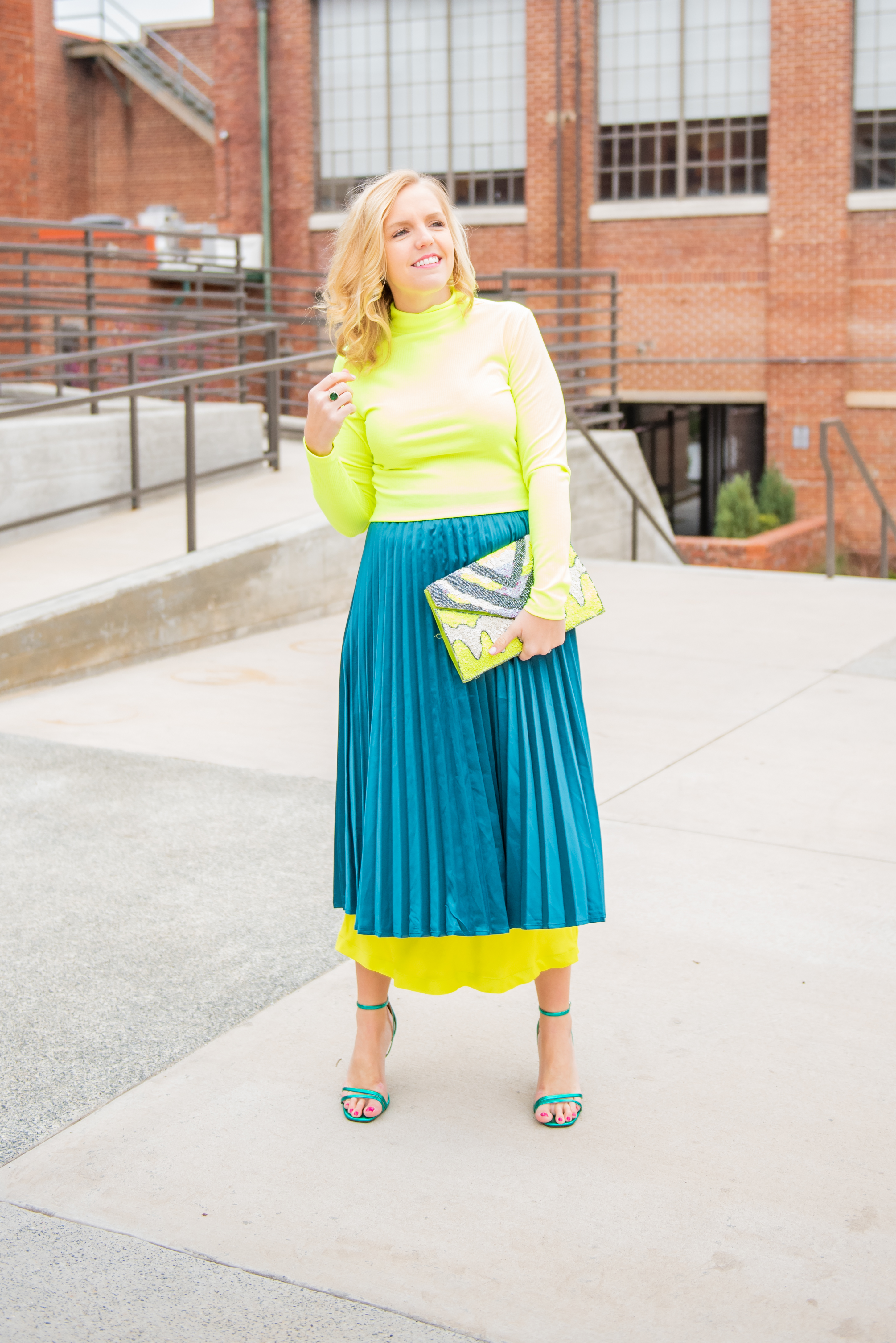 Neon Yellow Spring Look