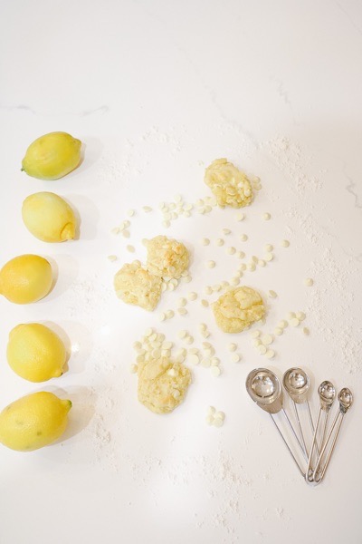 Lemon White Chocolate Chip Cookies - Second Annual Cookie Exchange